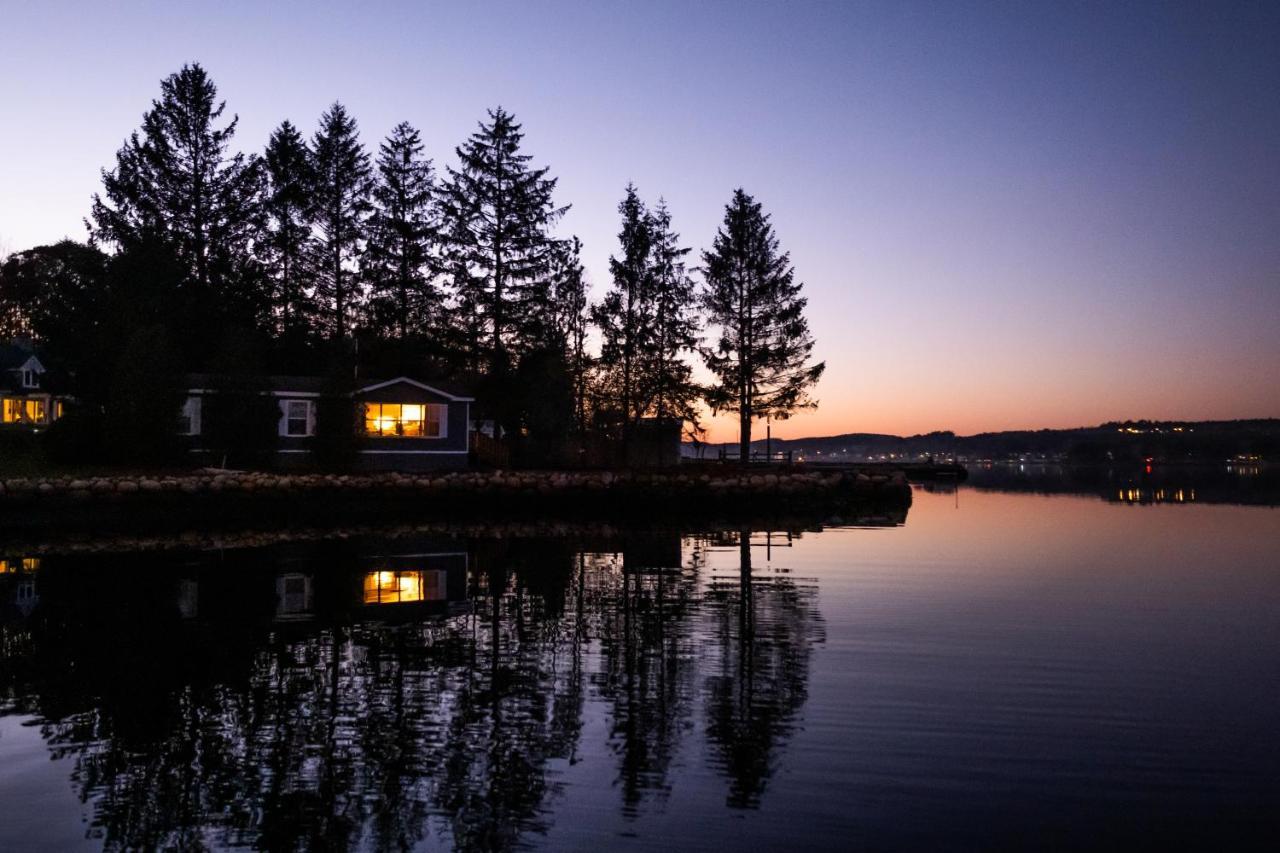 Lighthouse And Motel